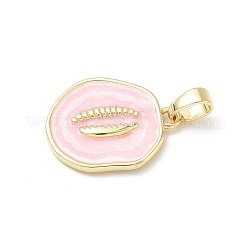 Латунь эмаль подвески&nbsp;KK-Z134-01G-02