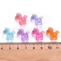 Прозрачные акриловые бусины&nbsp;X-TACR-S154-47B