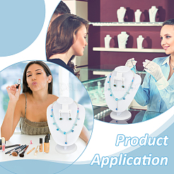 1 шт. подставки для ожерелий из искусственной кожи в форме бюста&nbsp;NDIS-PH0001-16