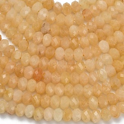 Природный Топаз нефрита бисер нитей&nbsp;G-Z111-A06-02