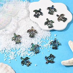 10 шт. подвески-соединители из натуральной ракушки пауа&nbsp;SHEL-YW0001-16