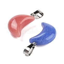 Синтетические подвески из светлого камня&nbsp;FIND-A043-03P