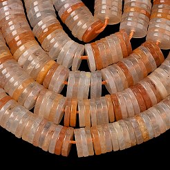 Мед натуральный нефрит бисер пряди&nbsp;G-G329-B02-8x1mm