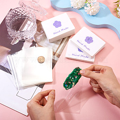 100 шт. прямоугольных прозрачных полипропиленовых целлофановых пакетов&nbsp;CDIS-TA0001-37D