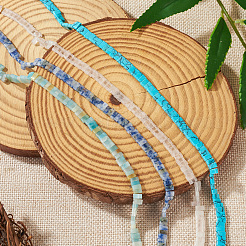 Натуральная яшма с голубыми пятнами&nbsp;G-TAC0005-04A