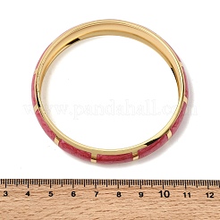 Эмалированные браслеты на шарнирах из нержавеющей стали 304&nbsp;BJEW-D408-44G