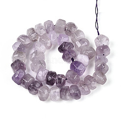 Природный аметист нитей бисера&nbsp;G-N347-17A-03