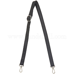 1 шт. плоские черные лямки из искусственной кожи для сумки&nbsp;FIND-BBC0004-48A