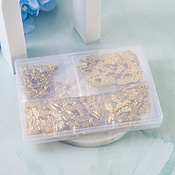 Сплавочные овальные бусины тибетского стиля &nbsp;TIBEB-CD0001-04AG