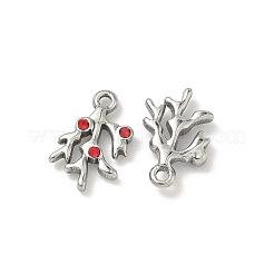 Подвески из нержавеющей стали 304 со стразами&nbsp;STAS-L308-05P