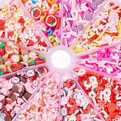 70гр 10 стиля кабошонов из полимерной глины ручной работы&nbsp;CLAY-SW0001-03A