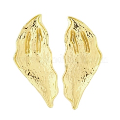 Латунь серьги&nbsp;EJEW-Q015-19G