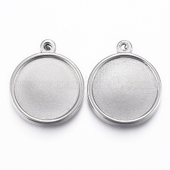 Подвеска-кабошон из нержавеющей стали 304&nbsp;X-STAS-H416-05A