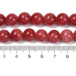 Естественно Mashan нефрита круглые бусины нити&nbsp;G-D263-10mm-XS04-01