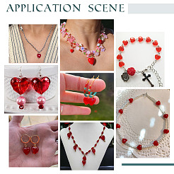 200 шт. Искусственные нефритовые стеклянные бусины&nbsp;GLAA-AR0001-59