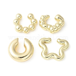 4 шт. регулируемые серьги-манжеты из пластика ccb&nbsp;EJEW-V006-02G