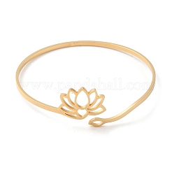 Браслет-манжета из нержавеющей стали 304&nbsp;BJEW-K234-01G