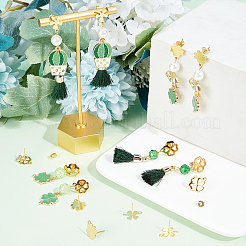 80 шт. 4 шт. фурнитура для сережек-гвоздиков из нержавеющей стали 201&nbsp;EJEW-BBC0001-06