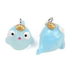 Подвески из прозрачной смолы морской серии&nbsp;RESI-XCP0002-42A