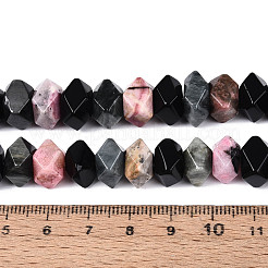 Нити из натуральных бусин родонита&nbsp;G-N358-01A-03