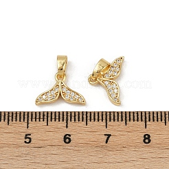 Латунные микро проложить кубического циркония подвески&nbsp;KK-C093-13G