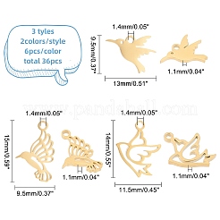 36 шт. 6 подвески из нержавеющей стали 304&nbsp;STAS-DC0008-87