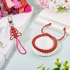 40 м двухцветные веревки из полиэстера и спандекса&nbsp;NWIR-TA0001-36