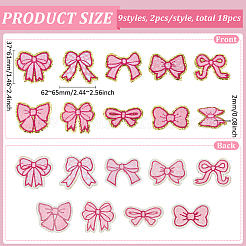 Нашивки на одежду из полиэстера&nbsp;PATC-FG0003-12