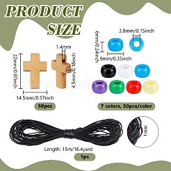 350шт непрозрачные пластиковые бусины&nbsp;KY-PH0002-34