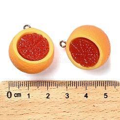 3d подвески из непрозрачной смолы с фруктовой тематикой&nbsp;RESI-G111-01C