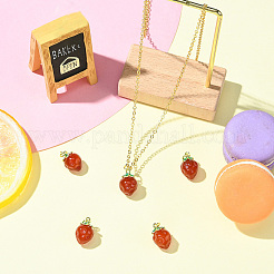 5 шт. латунь с натуральными агатовыми подвесками&nbsp;KK-CJ0003-17