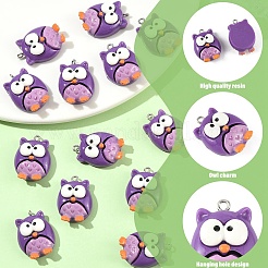 Подвески из непрозрачной смолы 15 шт.&nbsp;RESI-YW0005-32