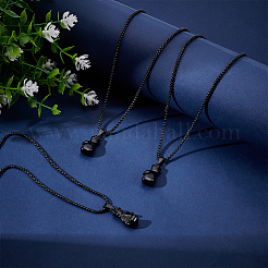 4 шт. ожерелье с подвеской в виде боксерских перчаток из сплава&nbsp;NJEW-UN0001-63EB