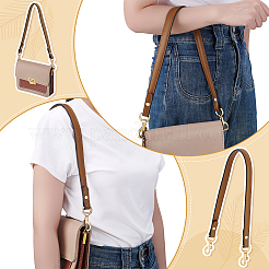 1 шт. ручки для сумки из коровьей кожи с застежками из сплава&nbsp;FIND-PH0028-16A