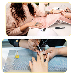 10 шт. 10-цветный чехол для кусачек из искусственной кожи в форме арки&nbsp;DIY-CL0002-28B