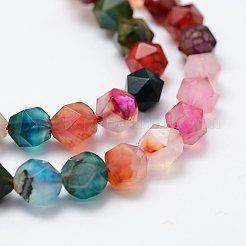 Природный агат бисер нитей&nbsp;LS-G-K184-04D