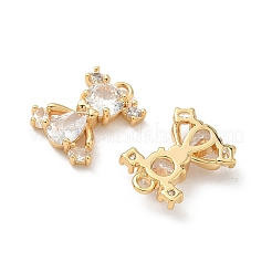 Латунные микро проложить кубического циркония подвески&nbsp;KK-C099-08G-02