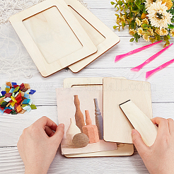 Набор для самостоятельного изготовления мозаичной фоторамки&nbsp;DIY-OC0004-46