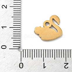 Подвески из нержавеющей стали 304 с эмалью&nbsp;STAS-G374-01G-02