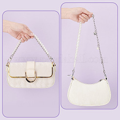 3 шт. 3 стиля цинковый сплав ABS искусственный жемчуг ремешок цепи&nbsp;PURS-GA0001-02