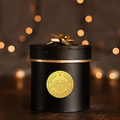 Пластиковые самоклеящиеся наклейки с тиснением из золотой фольги&nbsp;DIY-WH0211-332