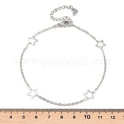 Ножные браслеты из нержавеющей стали 304&nbsp;AJEW-M026-06P