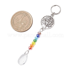 Подвеска-ловитель солнца из сплава и стекла с каплей&nbsp;HJEW-JM04533