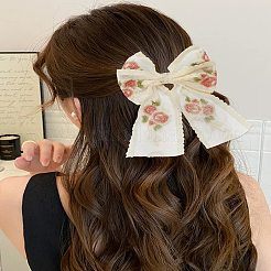 3 шт. 3 стиля заколки для волос из полиэстера с бантом&nbsp;PHAR-LP0002-41