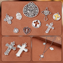 Подвески из сплава в тибетском стиле&nbsp;TIBEP-WR0001-01