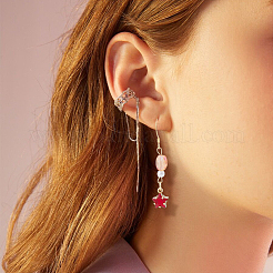 10 шт. подвески из латуни с микропаве из кубического циркония в 5 цветах&nbsp;ZIRC-HY0001-05