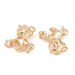 Латунные микро проложить кубического циркония подвески&nbsp;KK-L261-02G