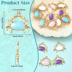 10 шт. Подвески из сплава с эмалью&nbsp;ENAM-YW0006-36