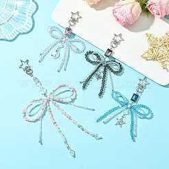 Подвеска из сплава стеклянной крошки&nbsp;HJEW-FZ00038