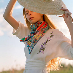 Компьютеризированная вышивка тканью утюжок на / шить на заплатках&nbsp;DIY-WH0399-91